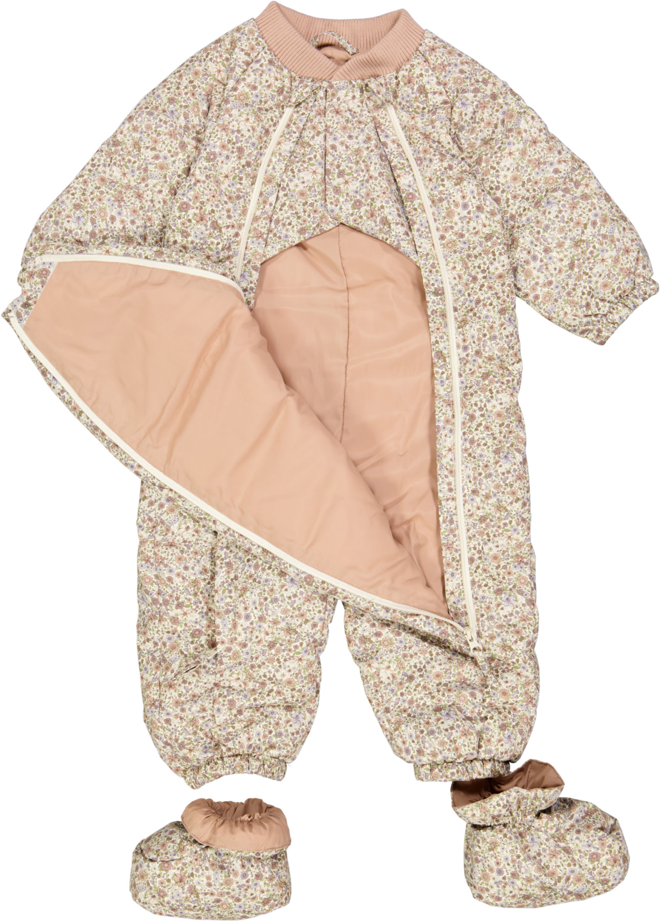 Wheat Heldragt Summer Puffer Baby Summer Flowers - Billede 3