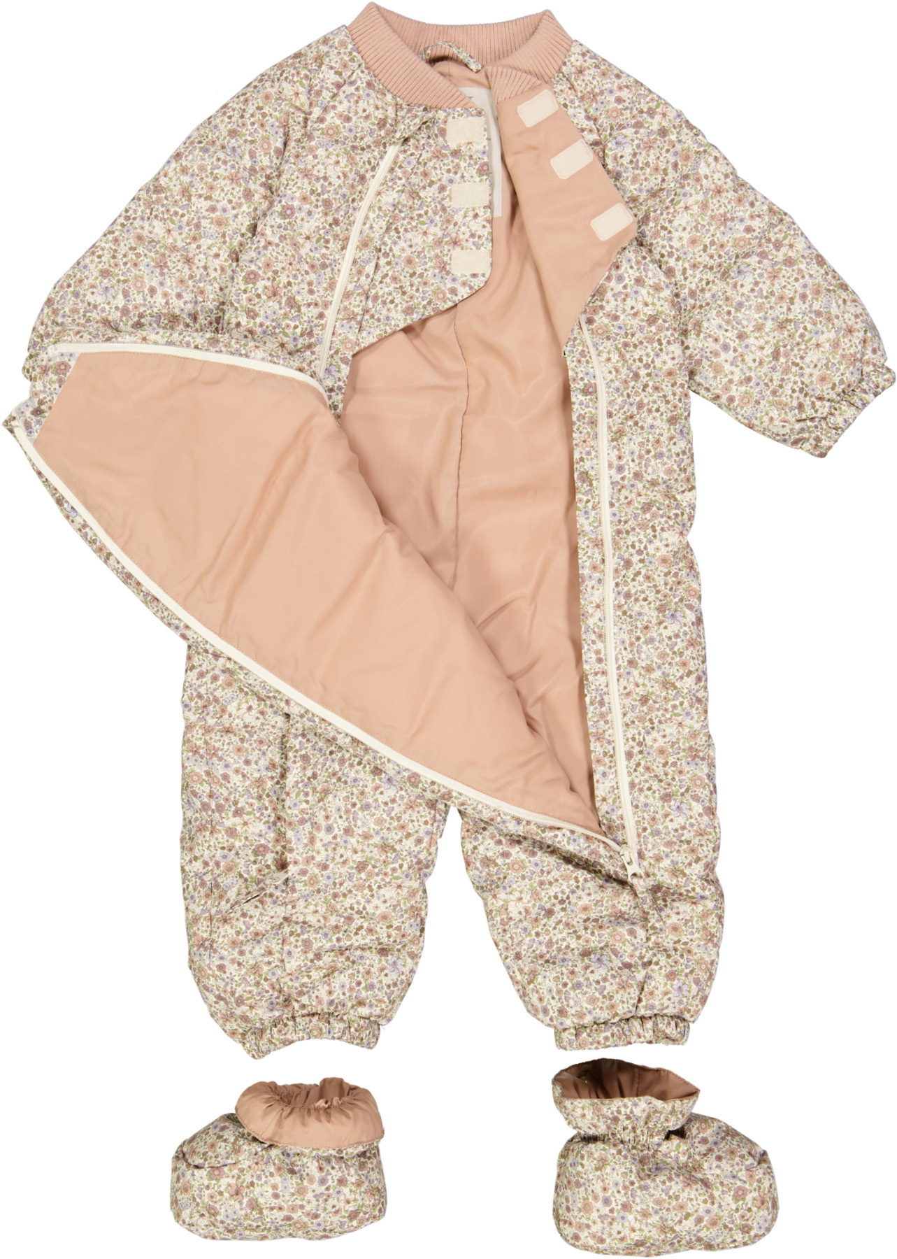 Wheat Heldragt Summer Puffer Baby Summer Flowers - Billede 4