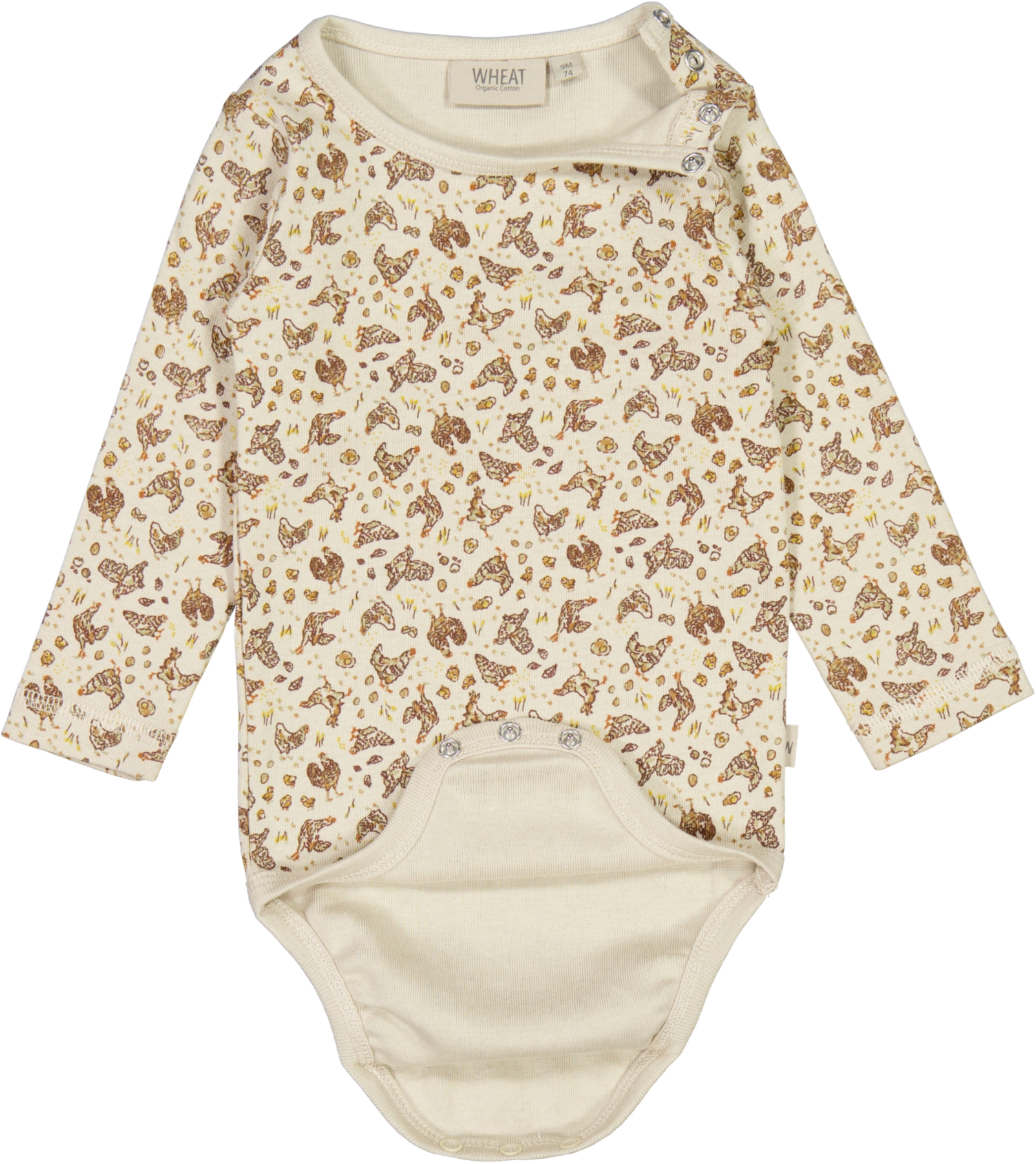 Wheat Body LS Plain Fossil Chicken - Billede 2