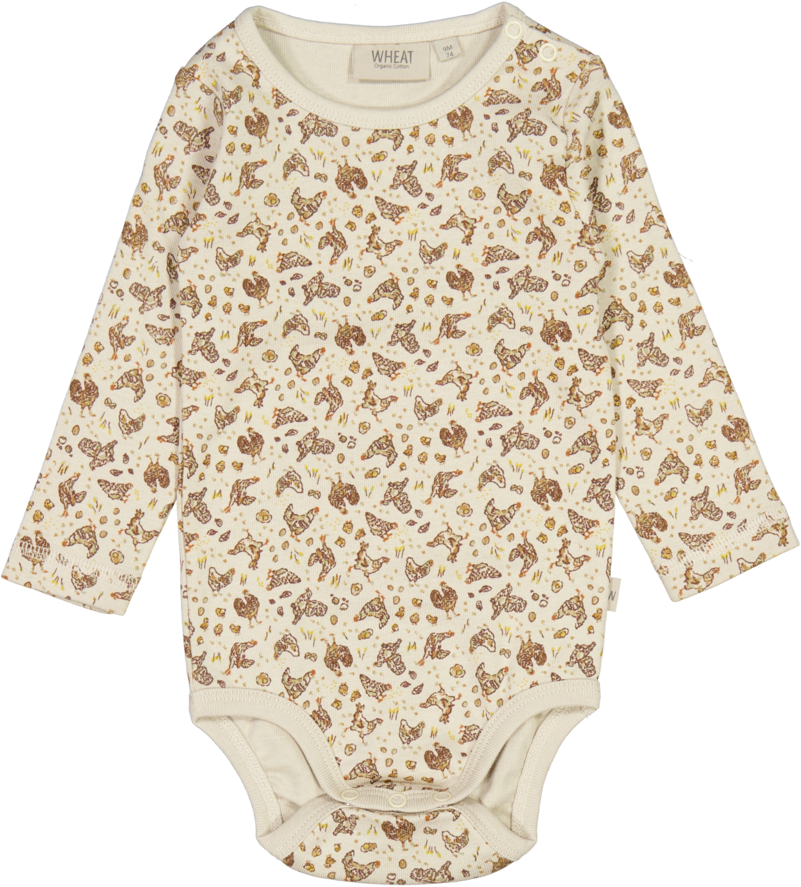 Wheat Body LS Plain Fossil Chicken