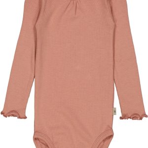 Wheat Body Rib Lace Cameo Brown