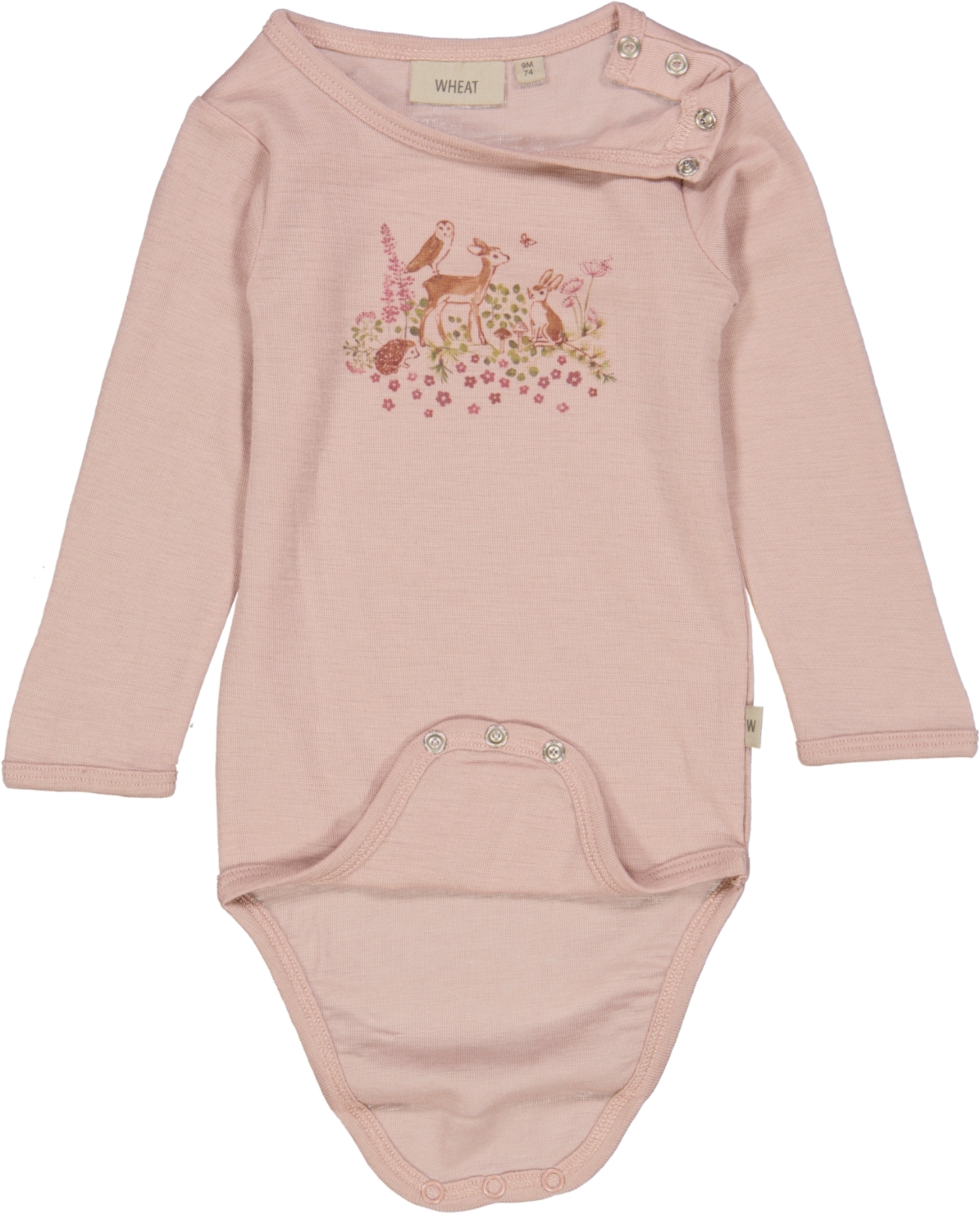 Wheat Body Uld Wild Life Rose Powder - Billede 2