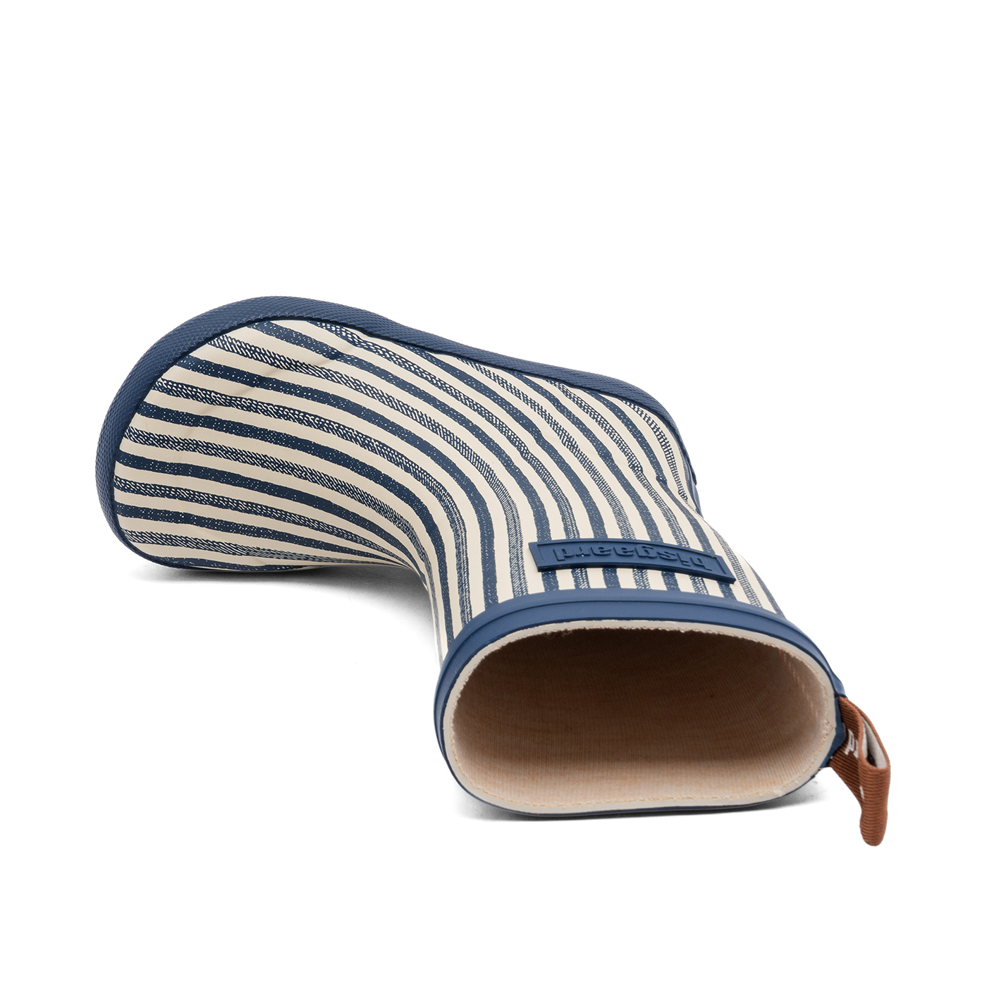 Bisgaard Gummistøvler Barefoot High Rubber Sailor Stripes - Billede 4