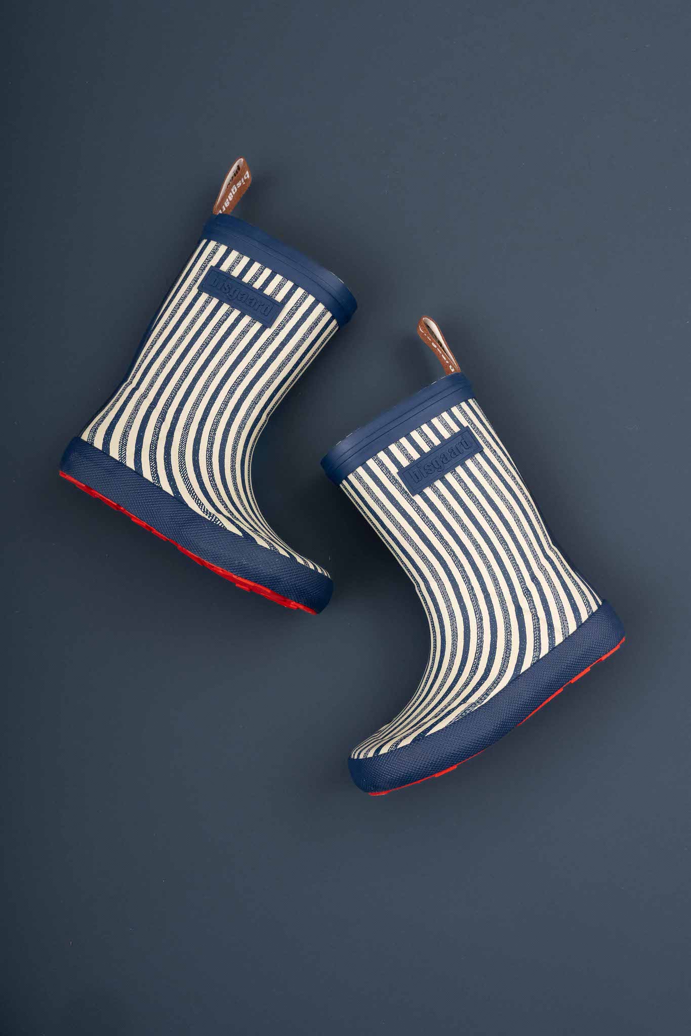 Bisgaard Gummistøvler Barefoot High Rubber Sailor Stripes - Billede 6