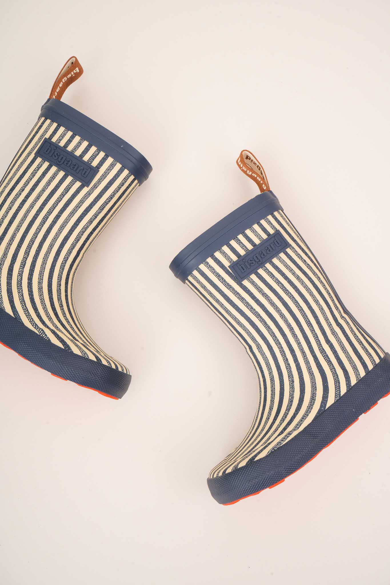 Bisgaard Gummistøvler Barefoot High Rubber Sailor Stripes - Billede 8