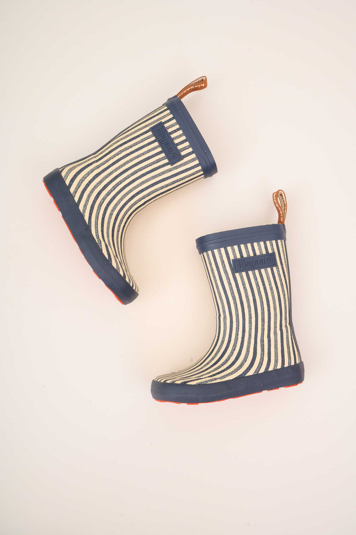 Bisgaard Gummistøvler Barefoot High Rubber Sailor Stripes - Billede 9