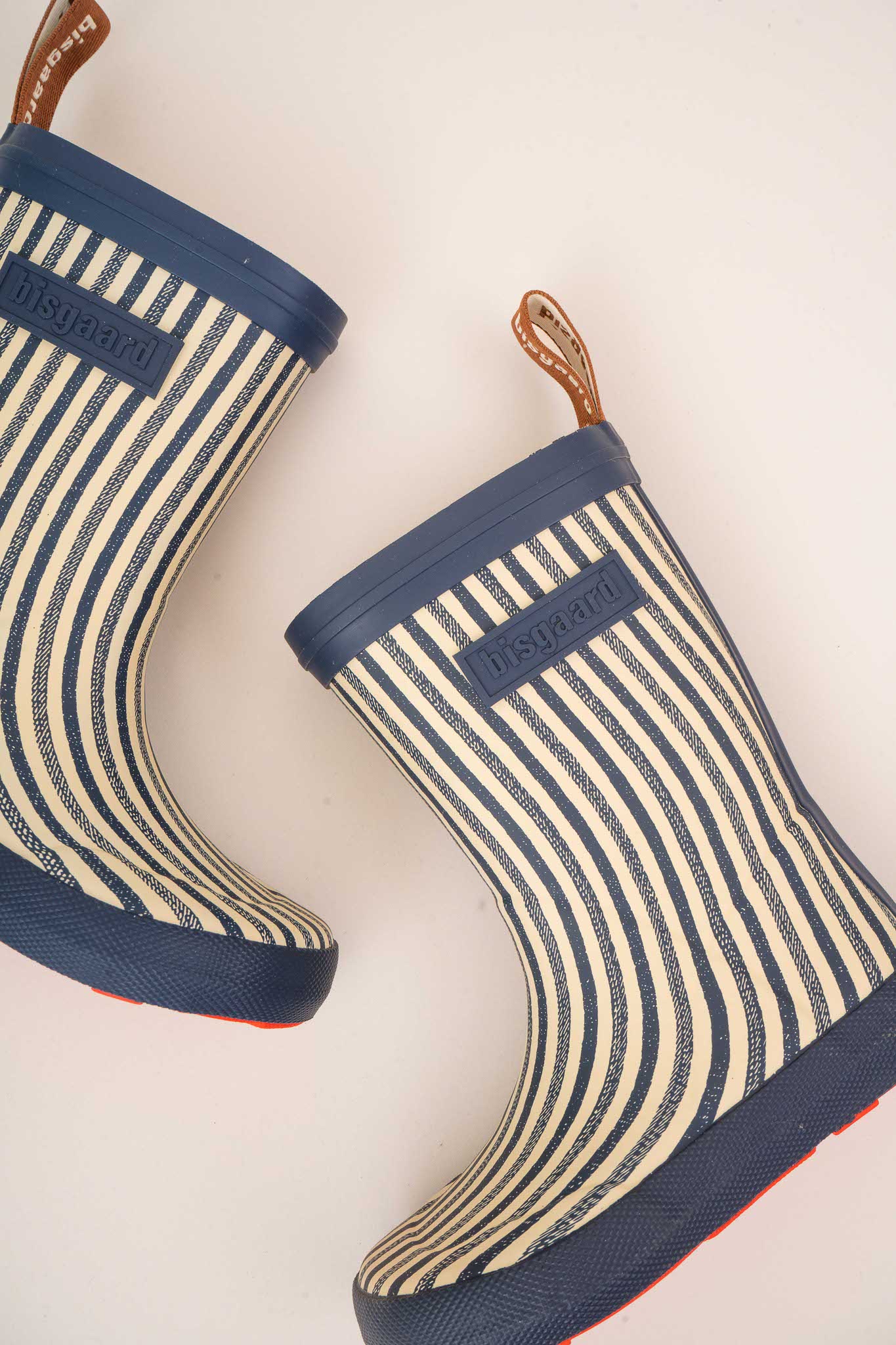 Bisgaard Gummistøvler Barefoot High Rubber Sailor Stripes - Billede 10
