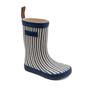 Bisgaard Gummistøvler Barefoot High Rubber Sailor Stripes