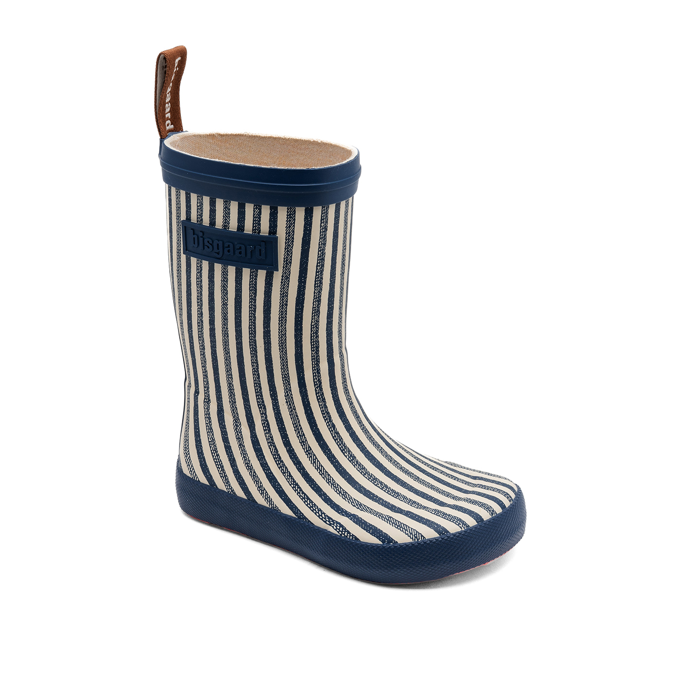 Bisgaard Gummistøvler Barefoot High Rubber Sailor Stripes
