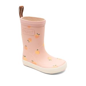 Bisgaard Gummistøvler Barefoot High Rubber Peach Pop