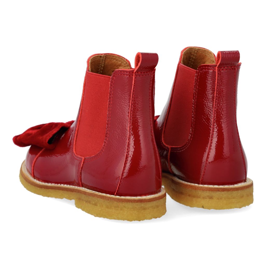Angulus Chelsea Støvle m. sløjfe Cranberry - Billede 5