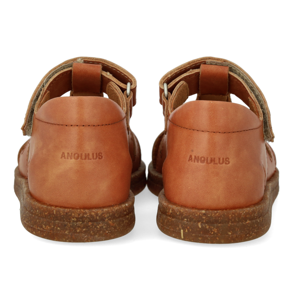 Angulus Sandal med Glitterhjerte Tan - Billede 5