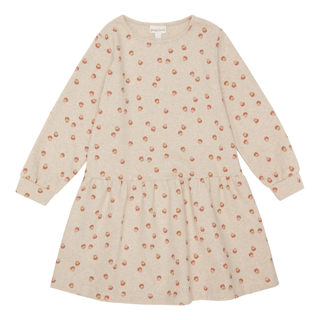 Popirol Kjole Aime Beige Melange