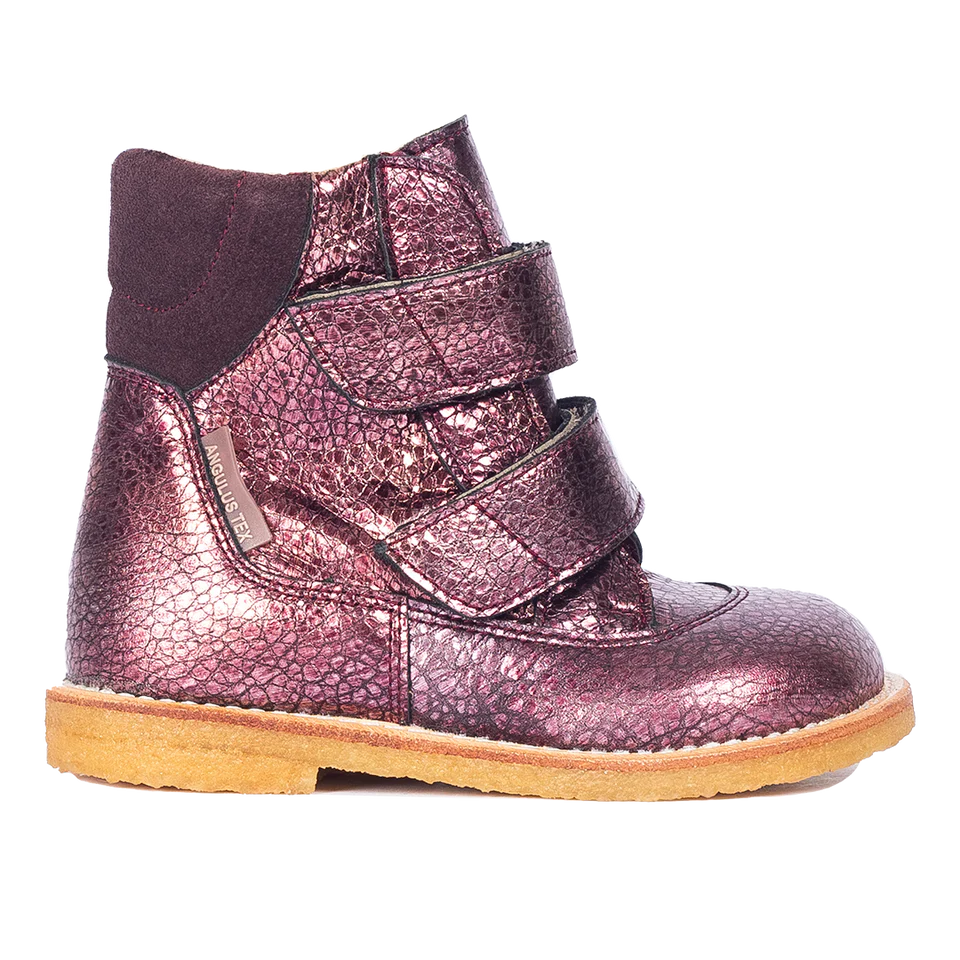 Angulus Vinterstøvle TEX Sunset/Dusty Aubergine