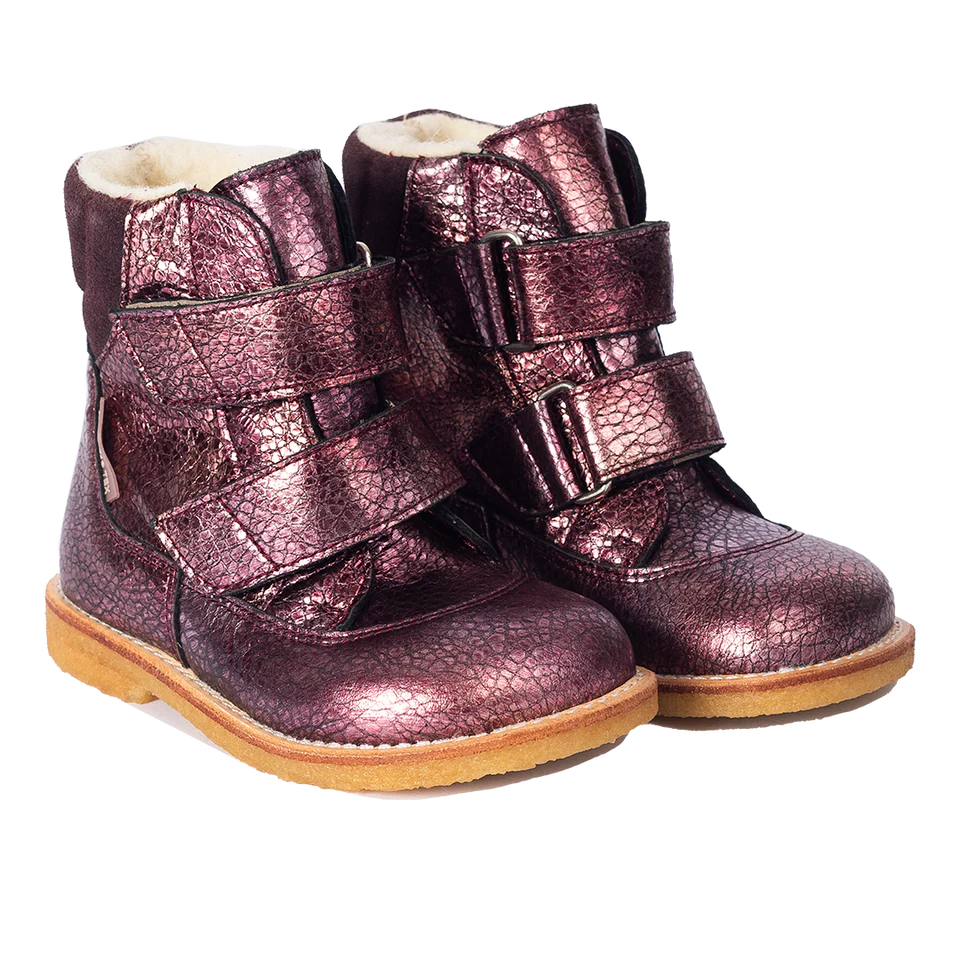 Angulus Vinterstøvle TEX Sunset/Dusty Aubergine - Billede 2
