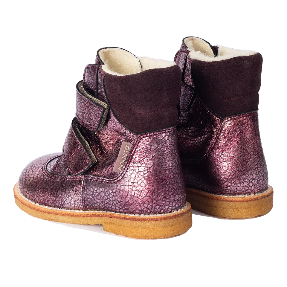 Angulus Vinterstøvle TEX Sunset/Dusty Aubergine - Billede 3
