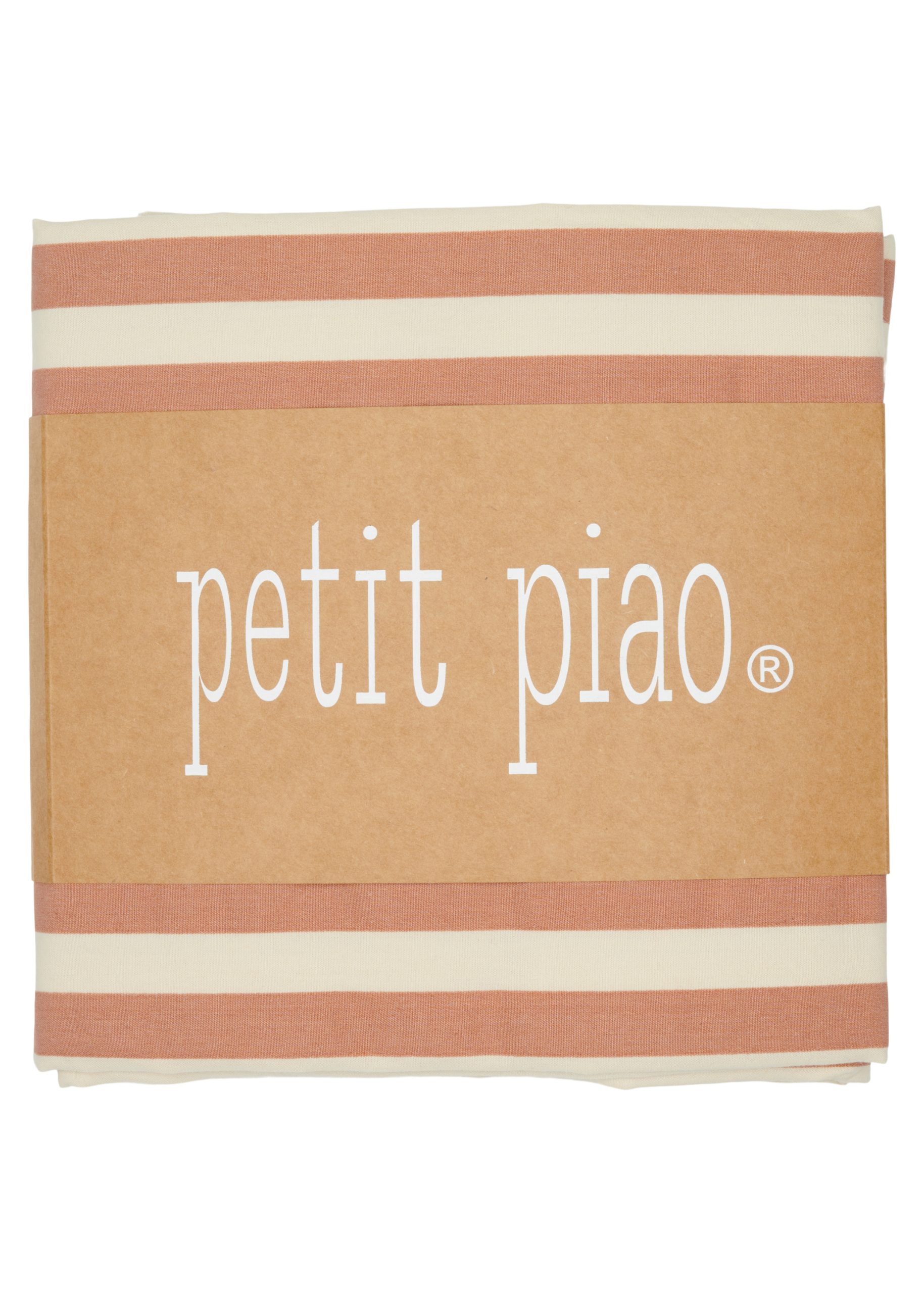 Petit Piao Sengetøj Baby Dusty Rose/Cream