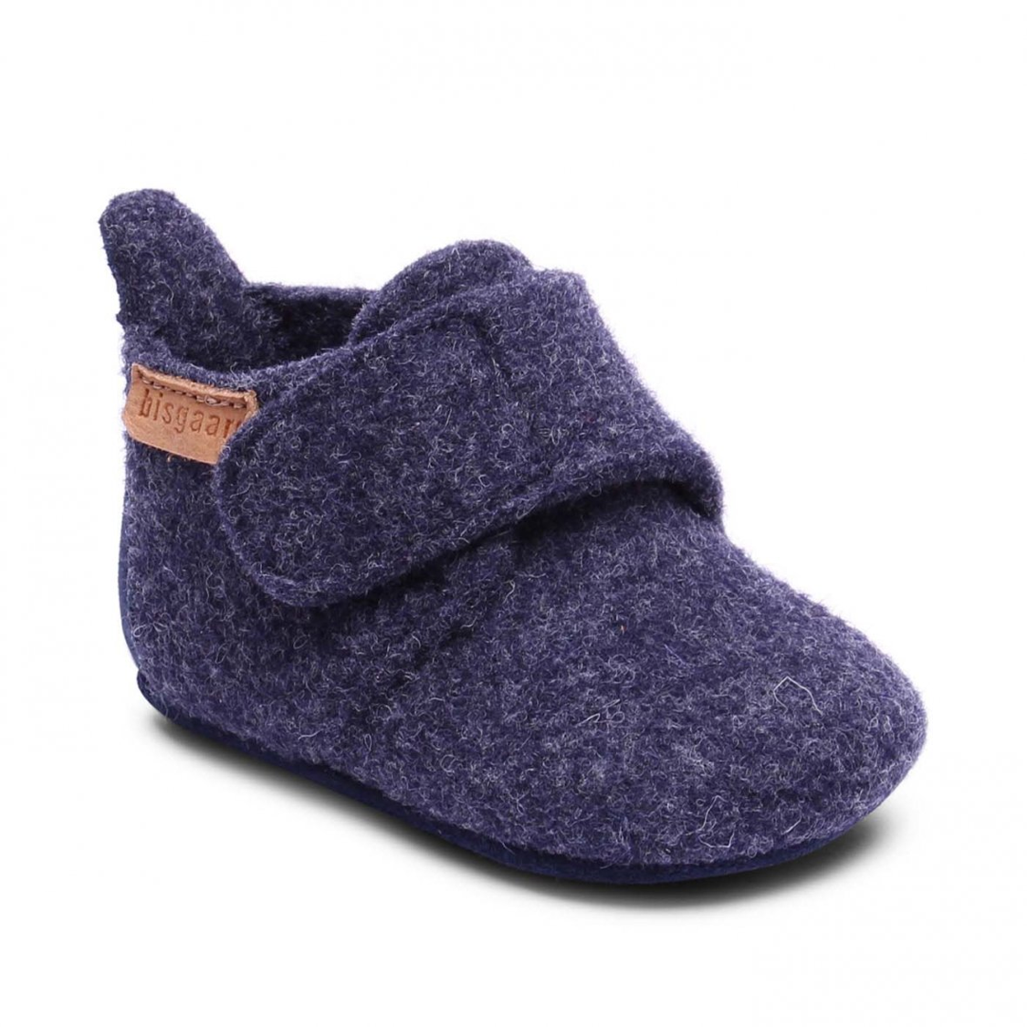 Bisgaard Hjemmesko Baby Wool Blue