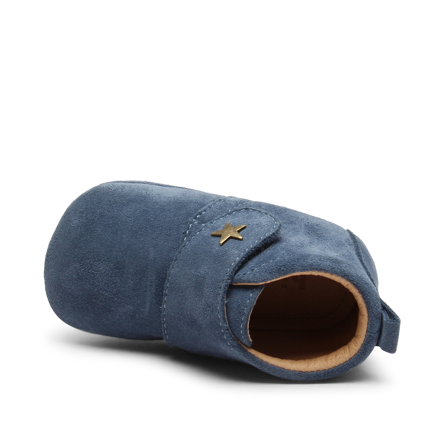 Bisgaard Hjemmesko Velcro "STAR" Blue - Billede 4
