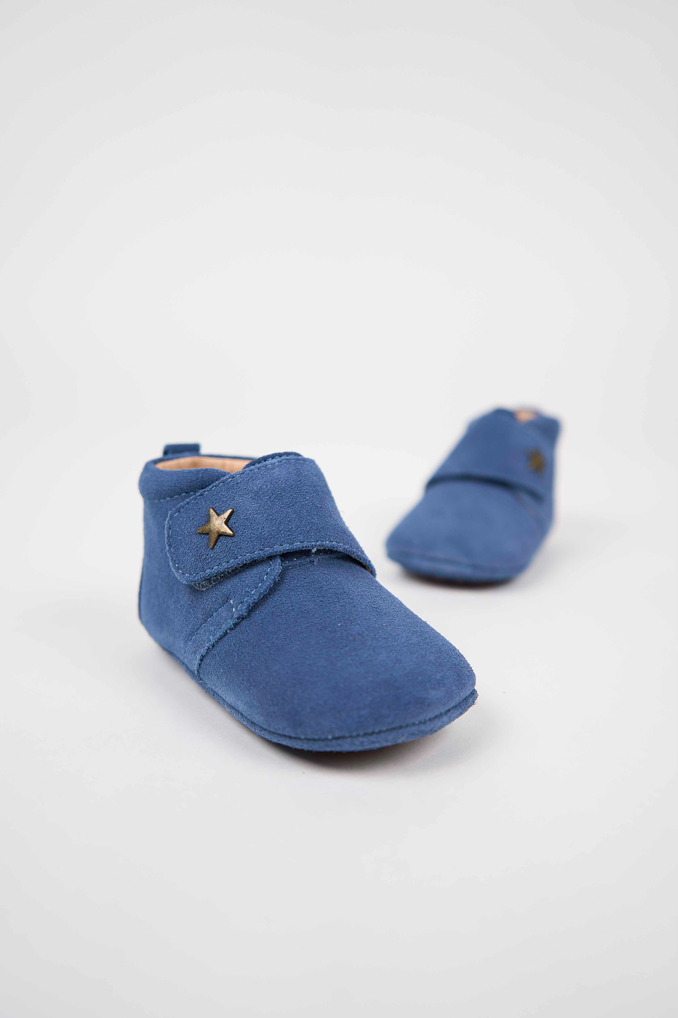 Bisgaard Hjemmesko Velcro "STAR" Blue - Billede 7