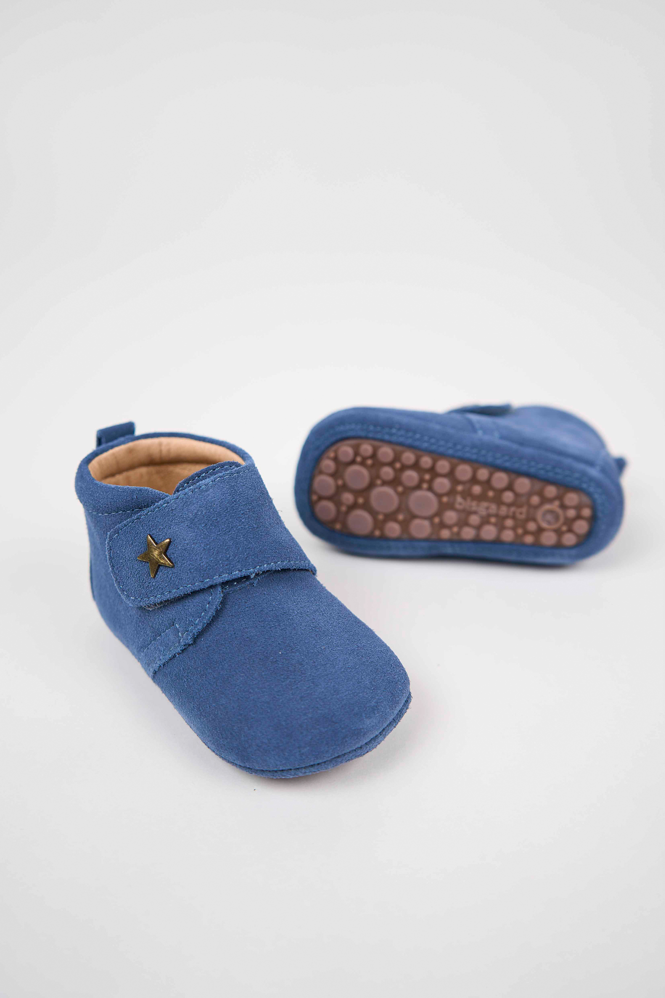 Bisgaard Hjemmesko Velcro "STAR" Blue - Billede 8