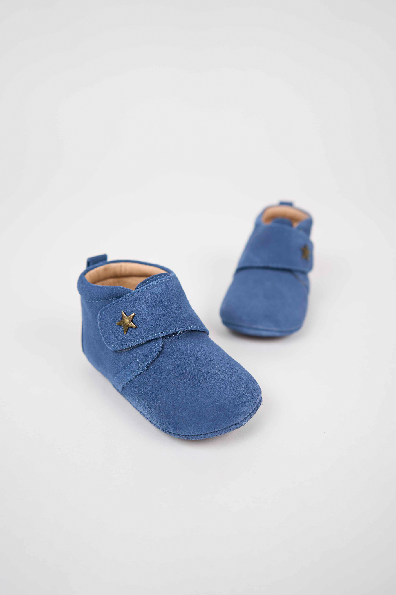 Bisgaard Hjemmesko Velcro "STAR" Blue - Billede 6