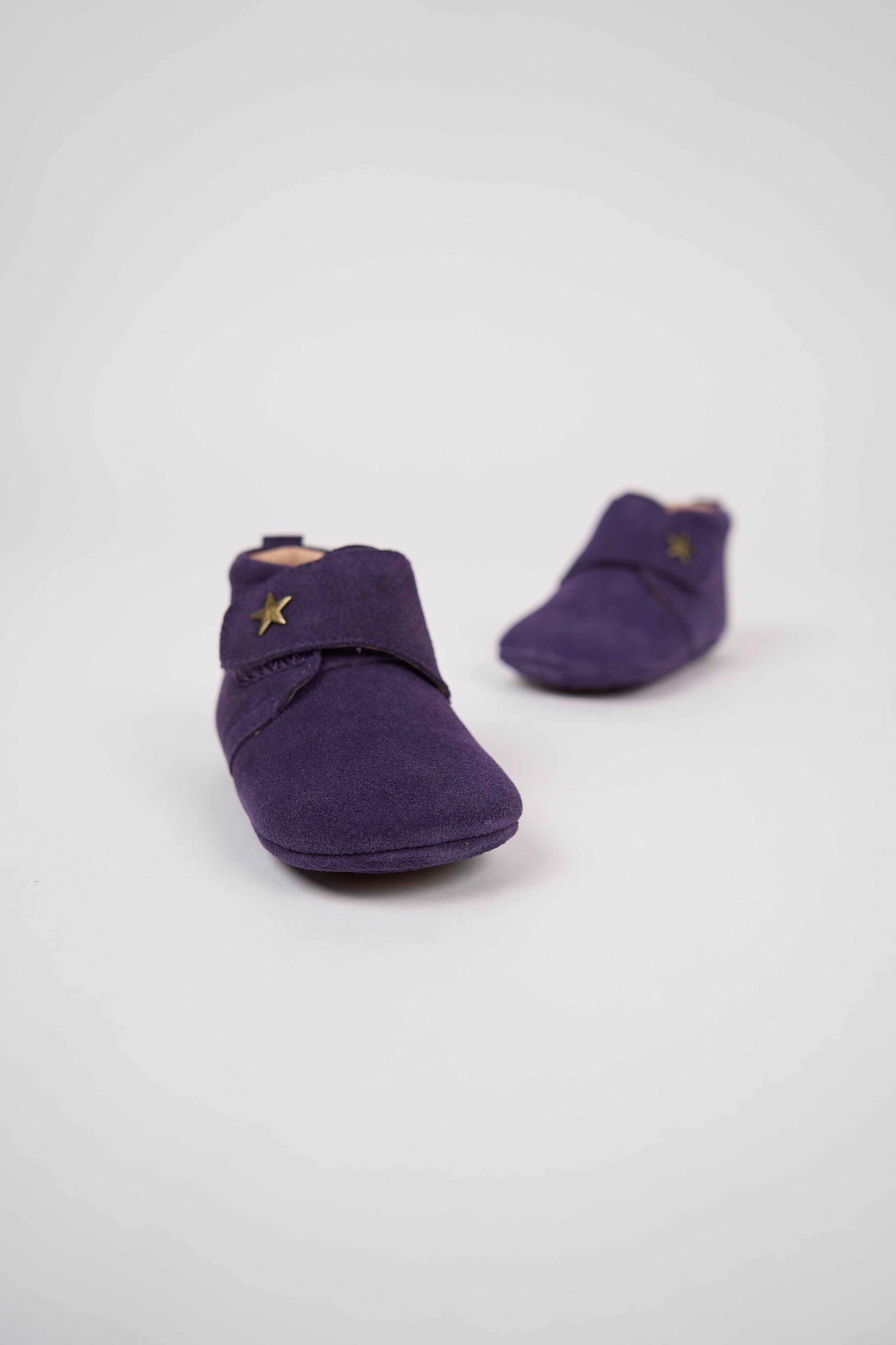 Bisgaard Hjemmesko Velcro "STAR" Purple - Billede 7