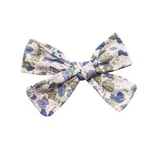 Bow's by Stær Sløjfe m. spænde Emely Blue Flower