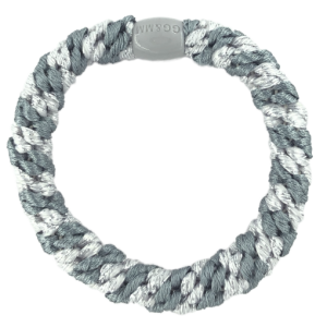 Bow's by Stær Hårelastik Multi Grey, Blue & Silver Glitter