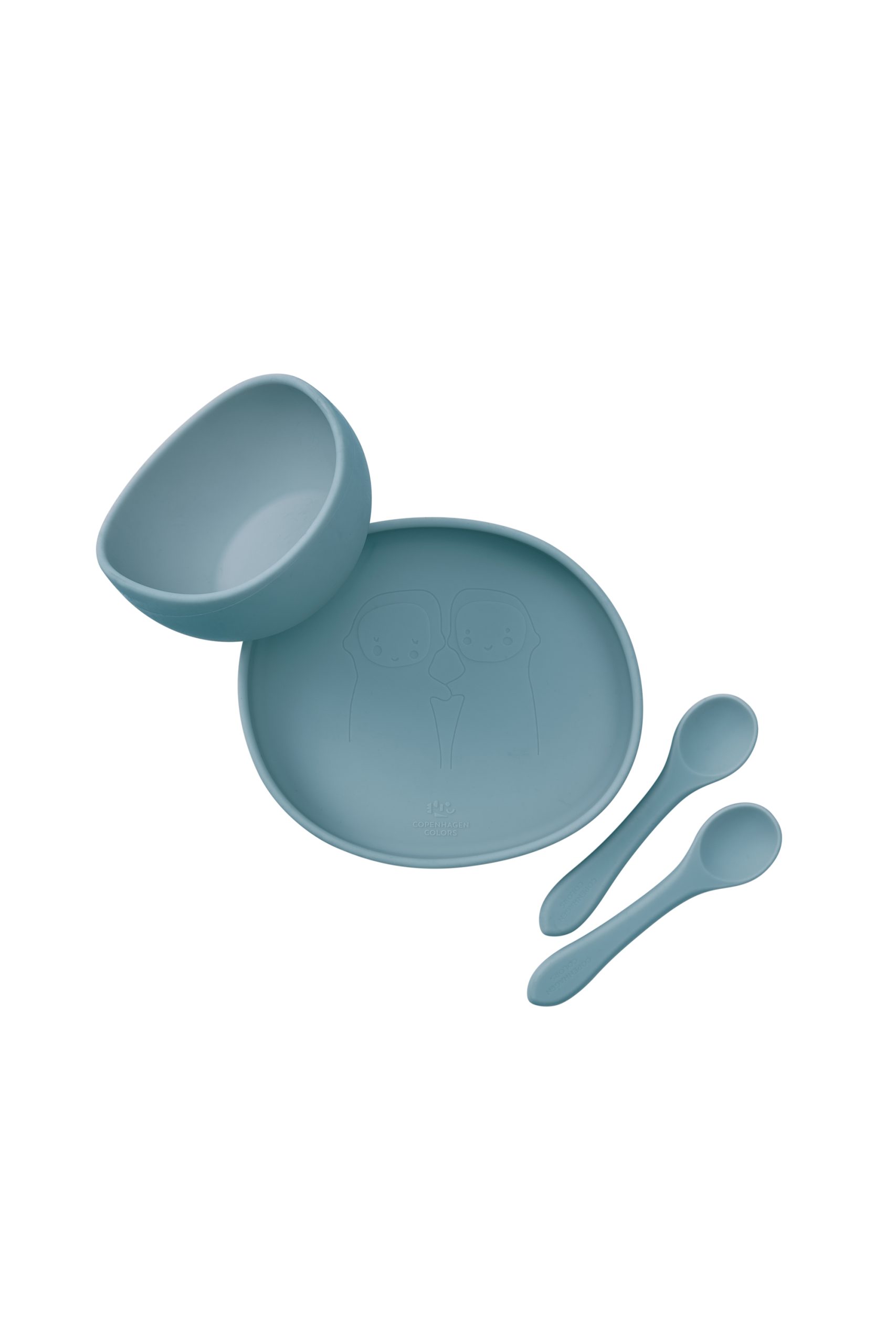 Copenhagen Colors Dinner set Steel Blue