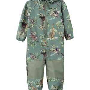 Name It Softshell Heldragt Alfa08 Dino Agave Green