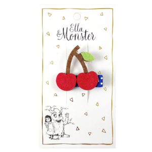 Ella & Monster Hårklips Cherry Love