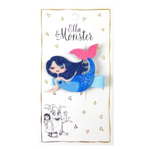 Ella & Monster Hårklips Glitter Mermaid