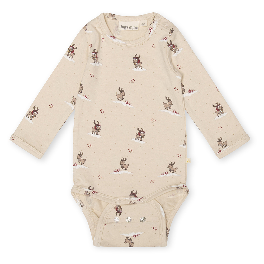 Thats's Mine Body LS Ellis Christmas Rudolph