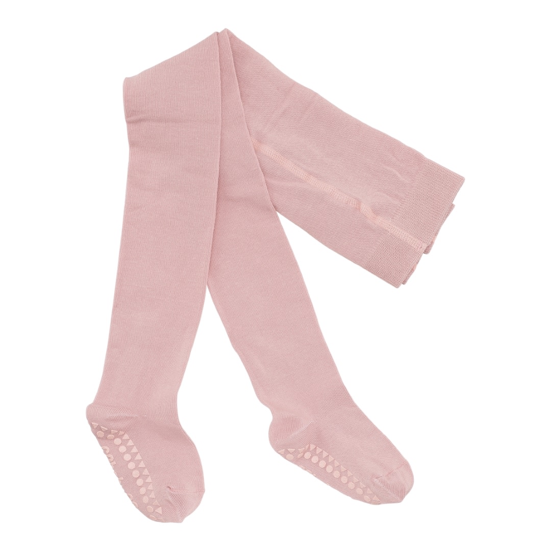 GoBabyGo Skridsikre Strømpebukser Dusty Rose