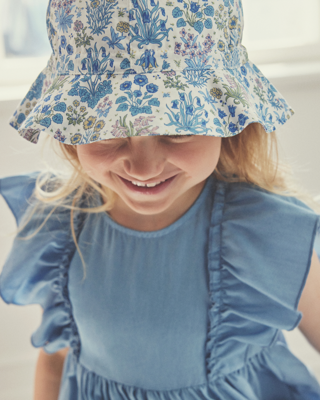 HUTTEliHUT Sommerhat Liberty Soft Chambray - Billede 3