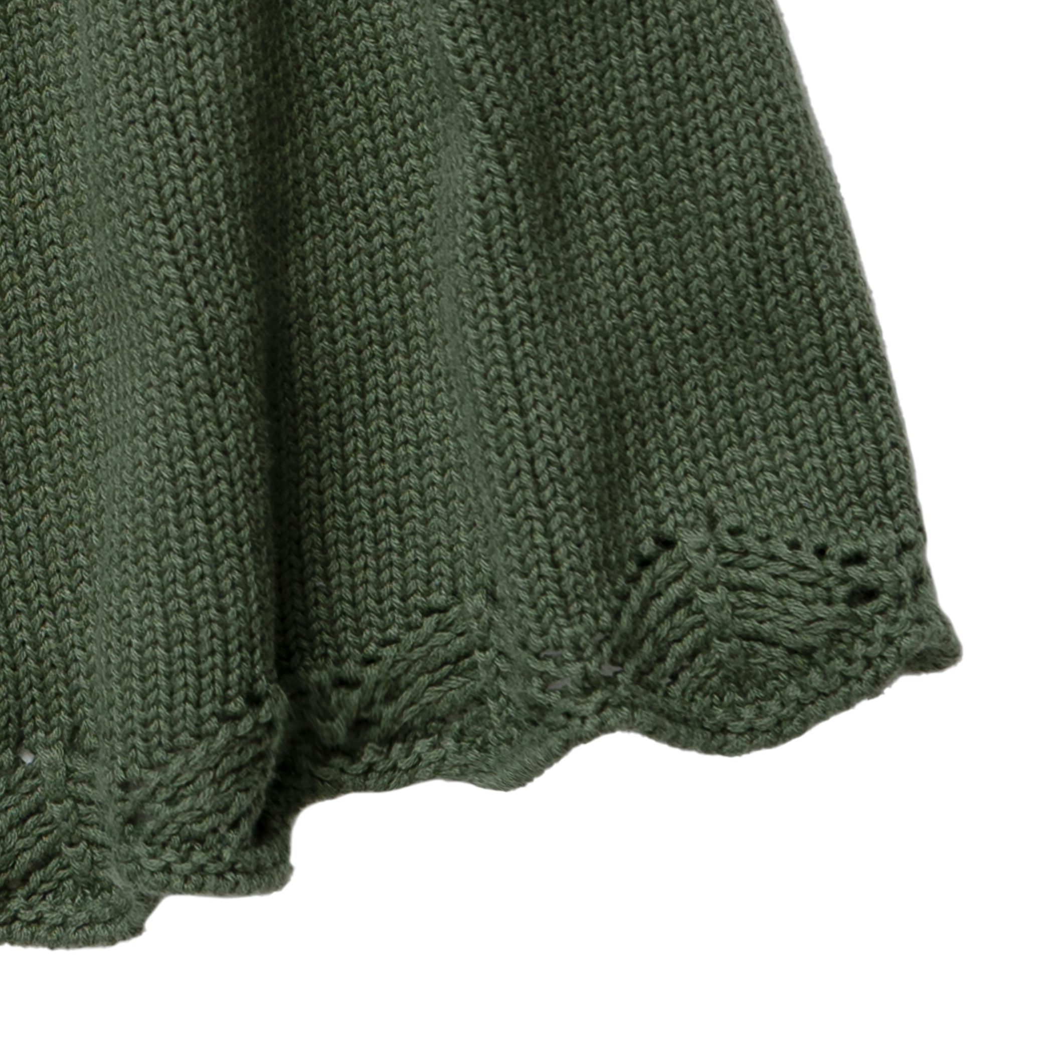 Hanevild Nederdel Strik Ingrid Bronze Green - Billede 2