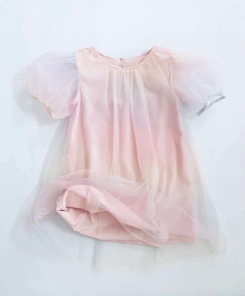 Dolly Kjole Unicorn Rainbow Pastels Puff Tulle Rainbow - Billede 5
