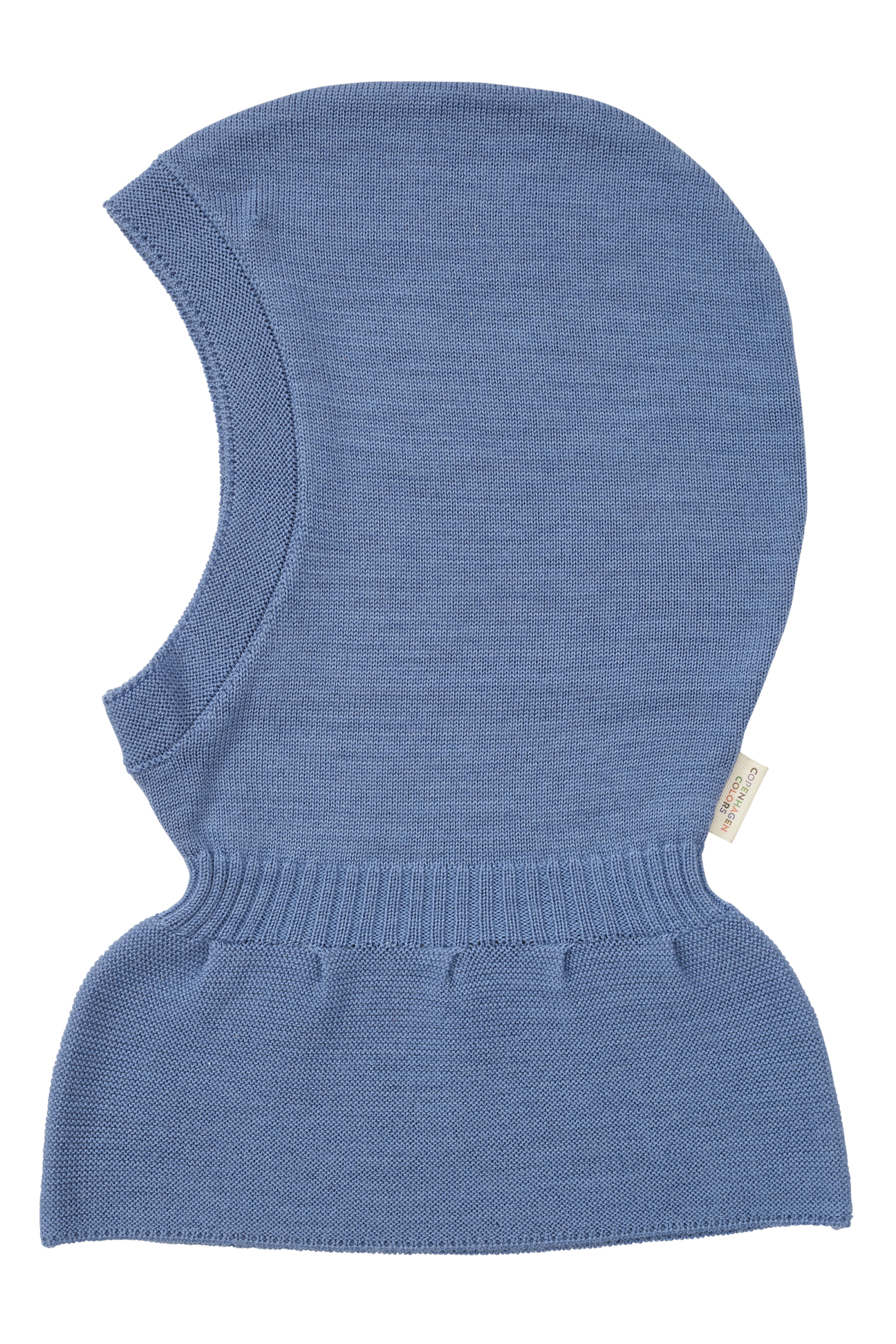 Copenhagen Colors Elefanthue Uld Strik Balaclava Blue