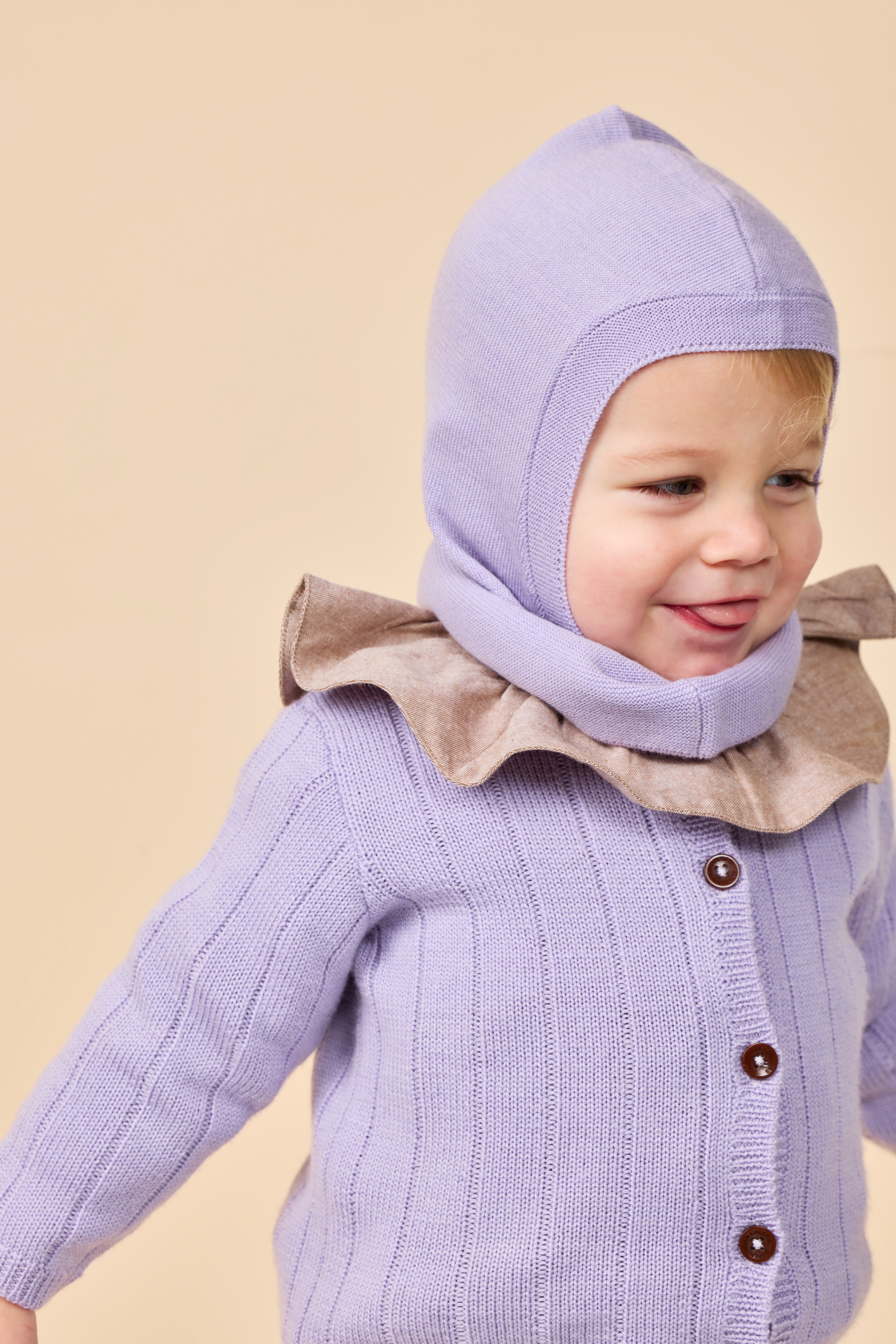 Copenhagen Colors Luffer Uld Strik Lavender - Billede 2