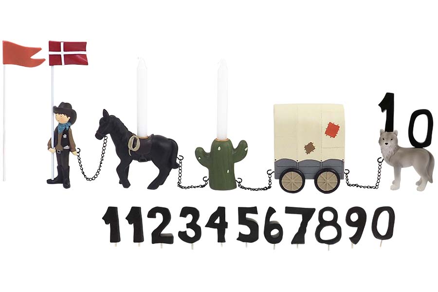 Kids by Friis Fødselsdagstog Cowboy - Billede 2