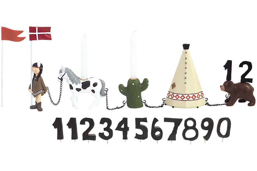 Kids by Friis Fødselsdagstog Indianerpige - Billede 2