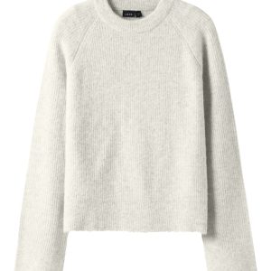LMTD Sweatshirt Strik LS Leave Short Antique White