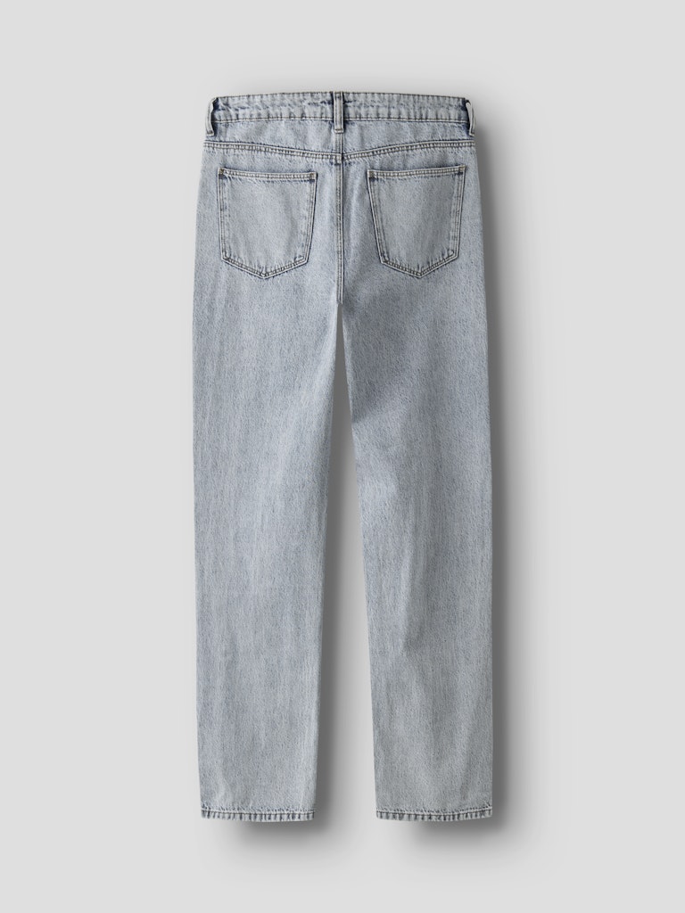 LMTD Jeans Birm Loose Light Blue Denim - Billede 4