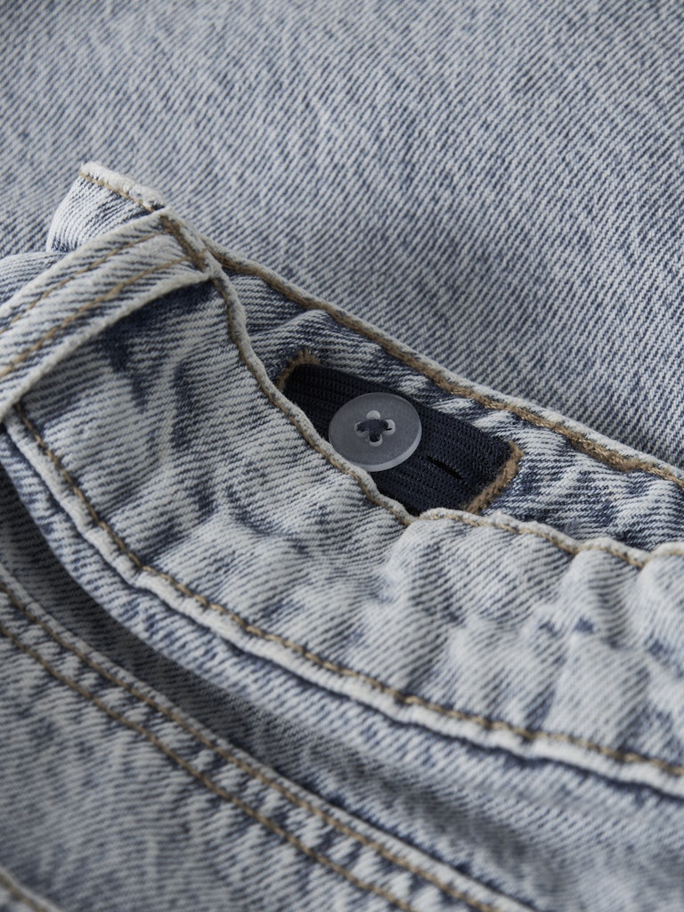 LMTD Jeans Birm Loose Light Blue Denim - Billede 2