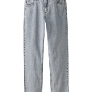 LMTD Jeans Birm Loose Light Blue Denim