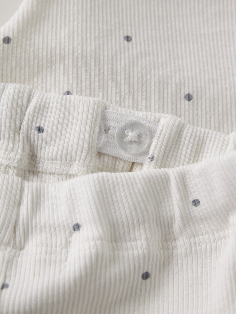 Lil' Atelier Bukser Baby Gago Kem Loose Coconut Milk - Billede 2