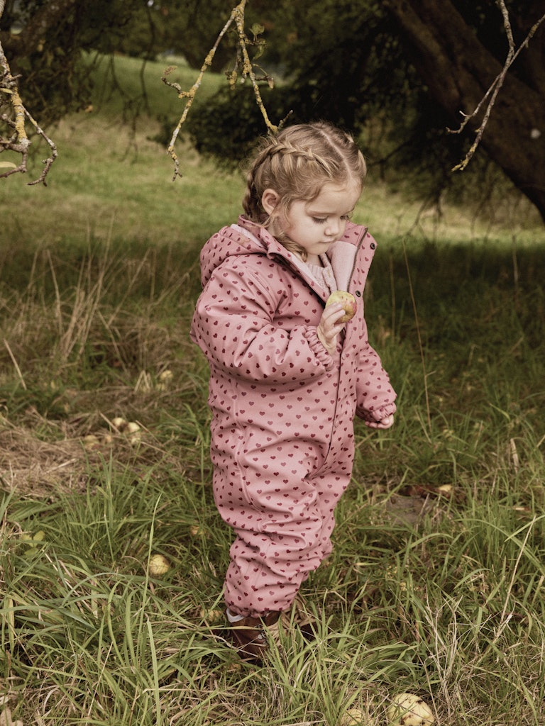 Lil' Atelier Gummi Flyverdragt Mini Ladry10 Snowsuit Withered Rose - Billede 6