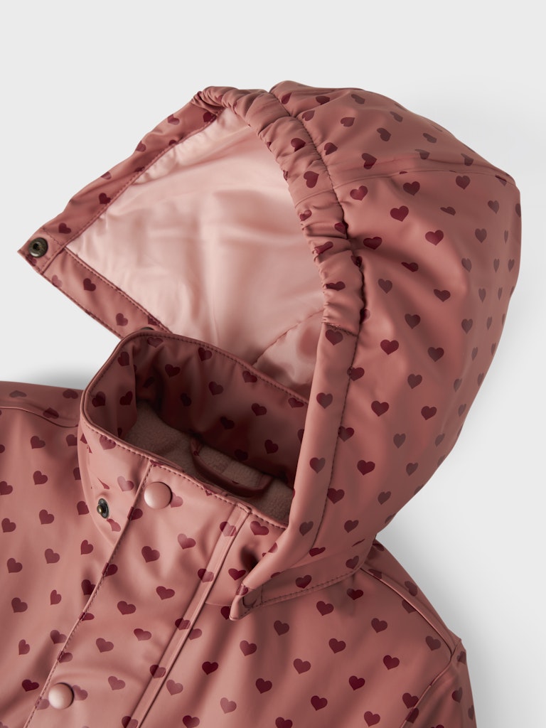 Lil' Atelier Gummi Flyverdragt Mini Ladry10 Snowsuit Withered Rose - Billede 5