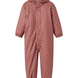 Lil' Atelier Gummi Flyverdragt Mini Ladry10 Snowsuit Withered Rose
